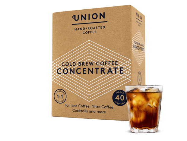 UNION HAND-ROASTED COFFEE LAUNCHES A COLD BREW CONCENTRATE