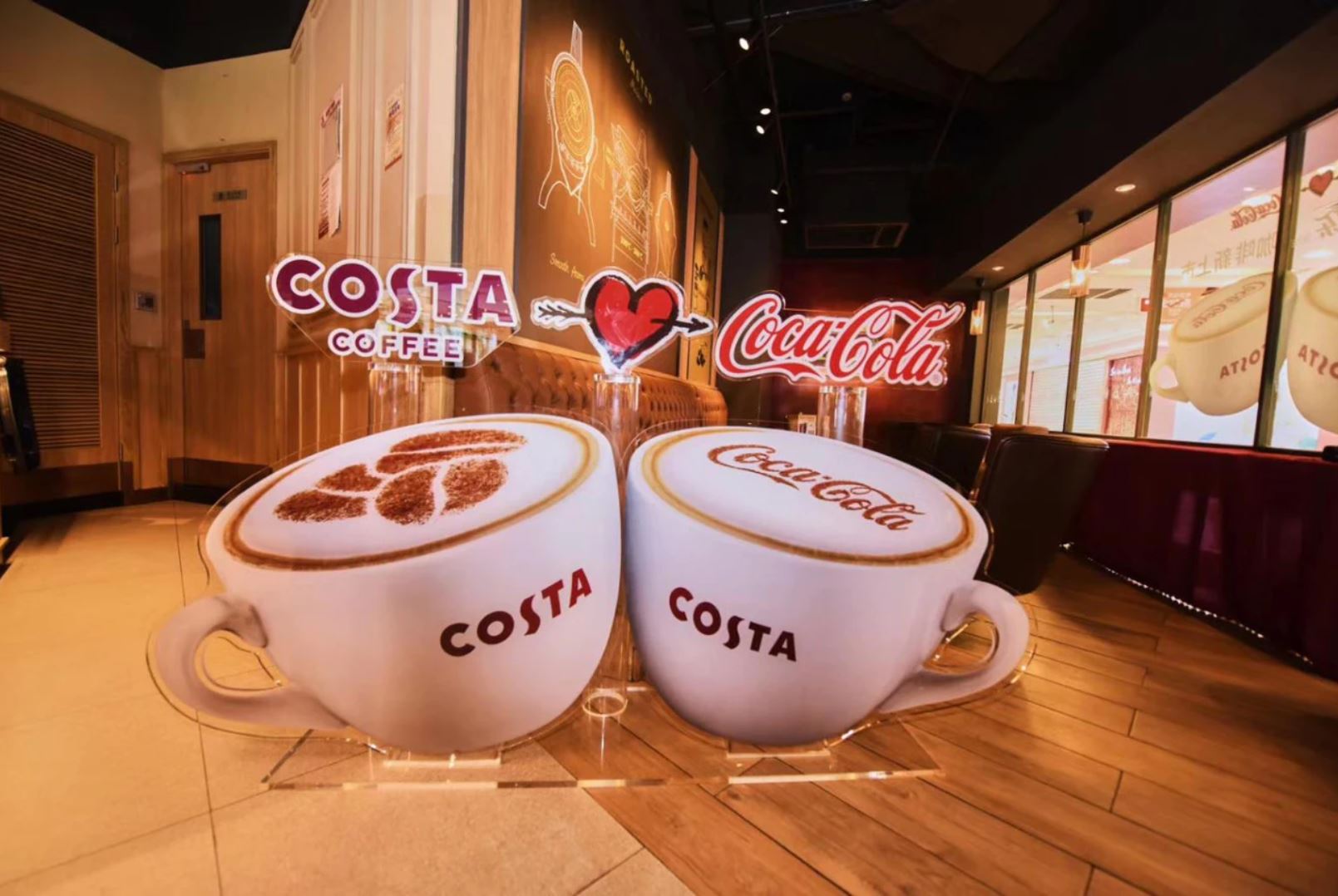 COSTA SERVES COCA COLA FLAVOURED COFFEE