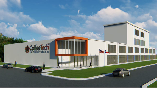 COFFEE TECH INDUSTRIE TO BUILD TEXAS HEADQUARTERS