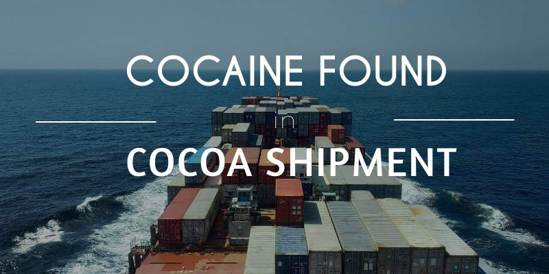 €29 MILLION OF COCAINE  SMUGGLED WITH COCOA BEANS TO SWITZERLAND