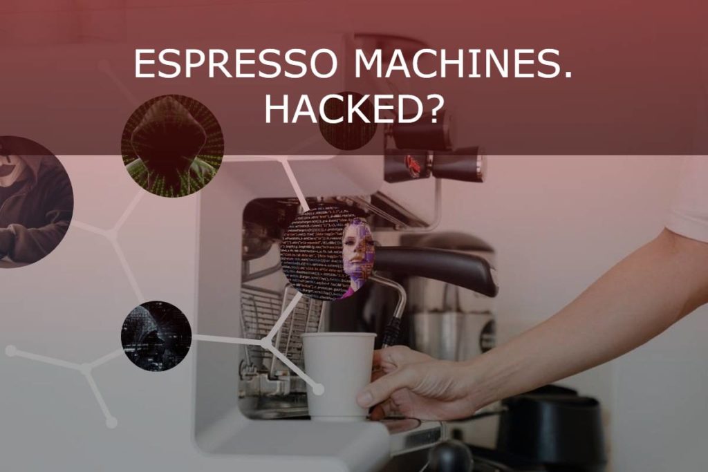 espresso machine hacked