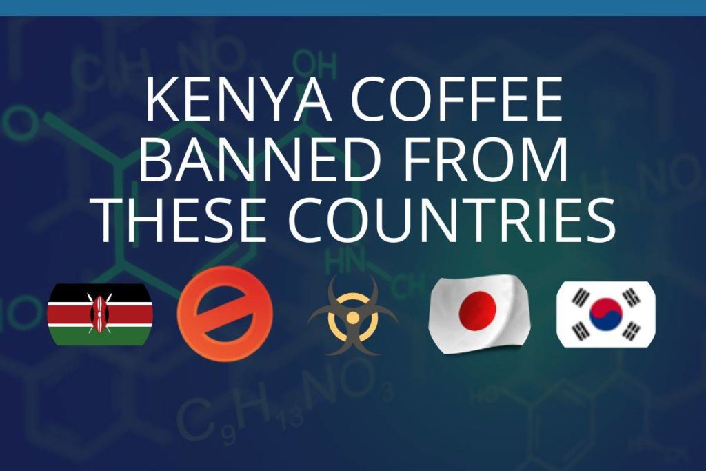 Café de Kenia prohibido