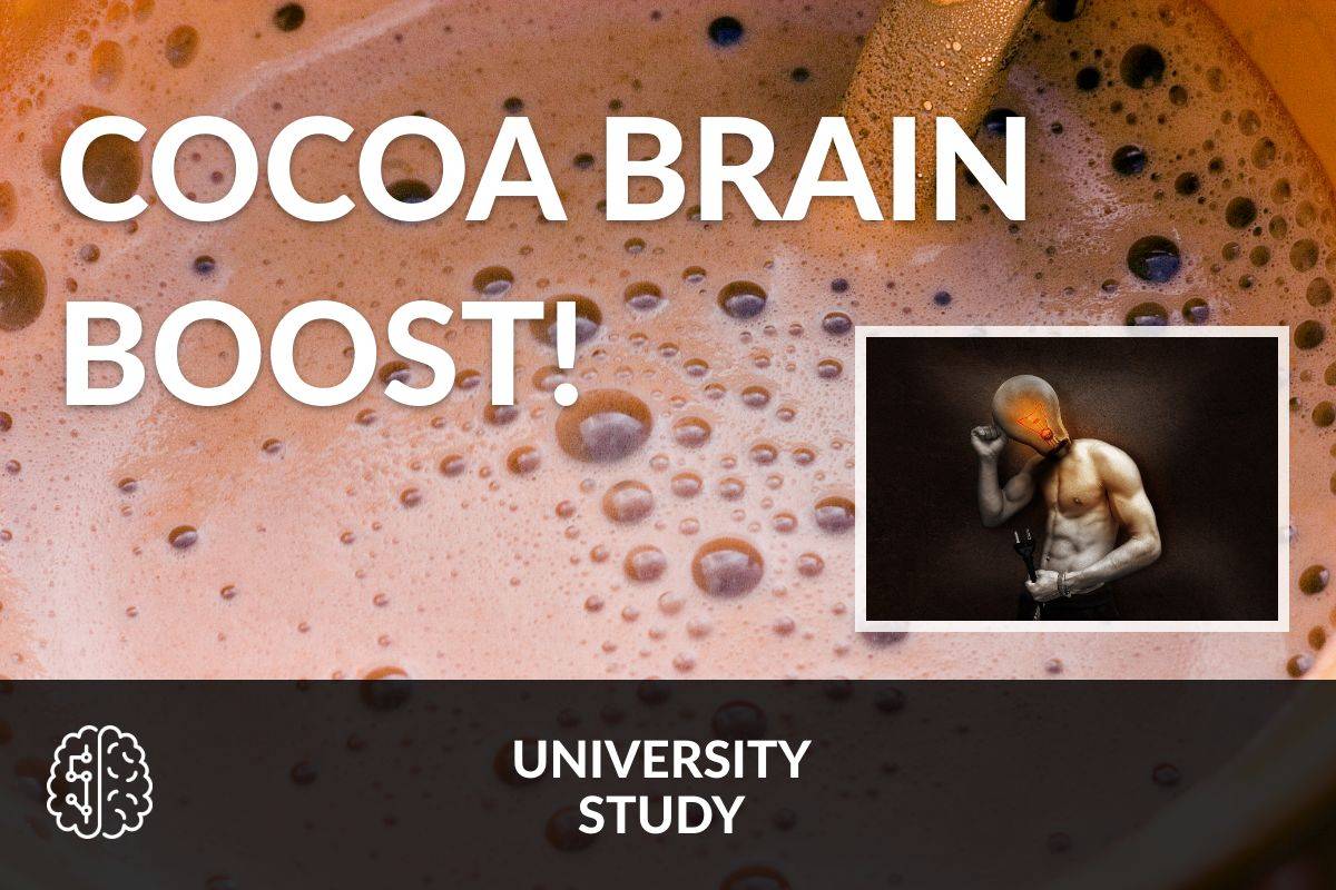 RESEARCH LINKS COCOA AND BOOST TO BRAIN