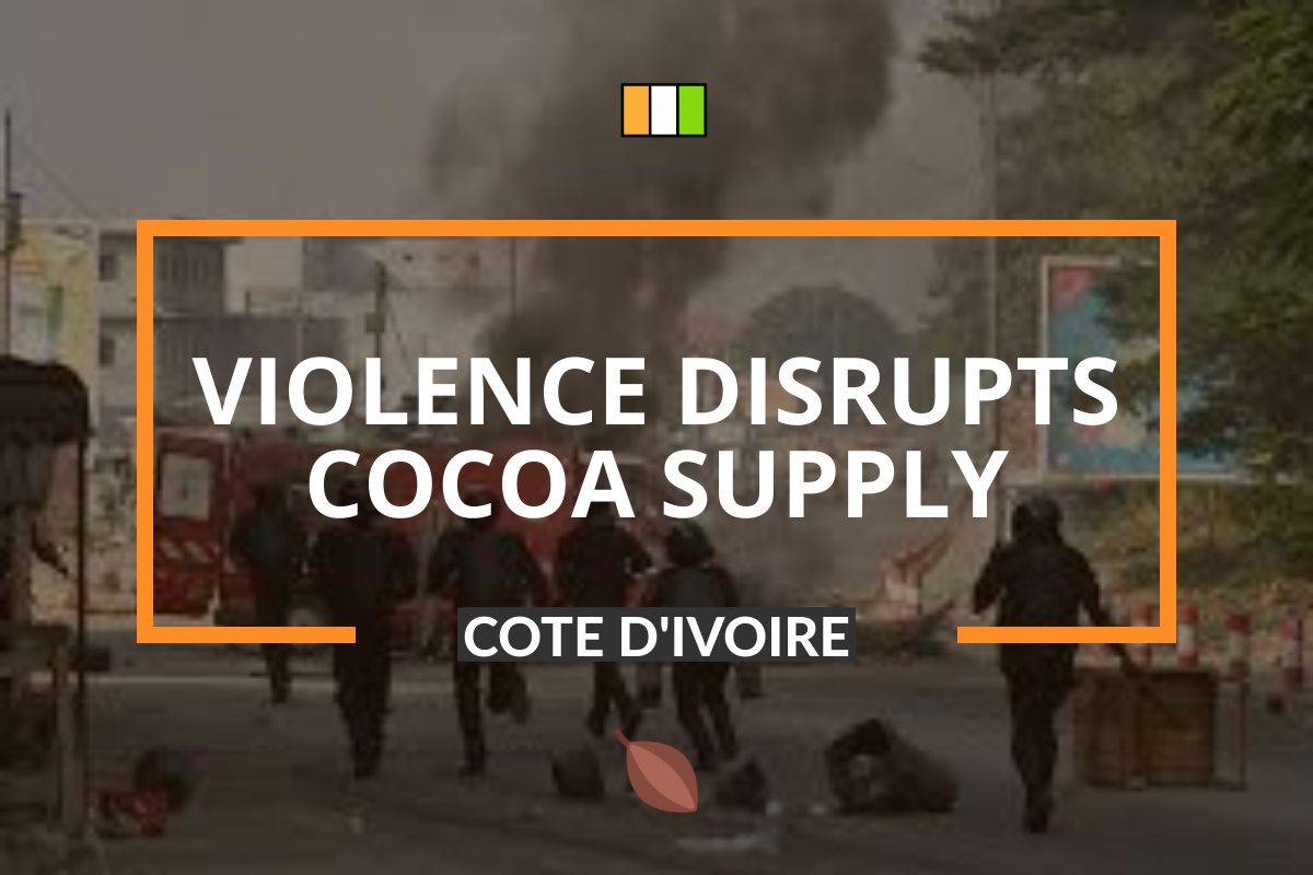 COTE D'IVOIRE COCOA SUPPLY CHAIN AFFECTED BY VIOLENT PRESIDENTIAL ELECTION