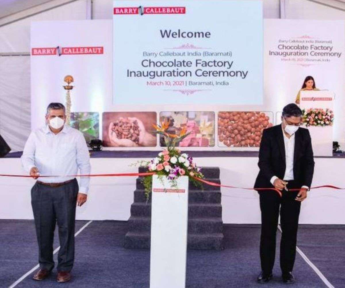 BARRY CALLEBAUT OPENS NEW CHOCOLATE FACTORY IN INDIA