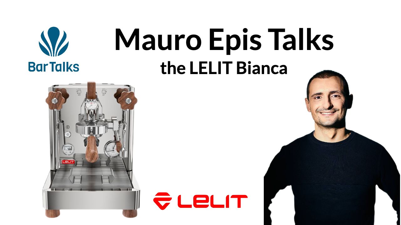 MAURO EPIS OF LELIT TELLS THE STORY OF THE BIANCA ESPRESSO MACHINE