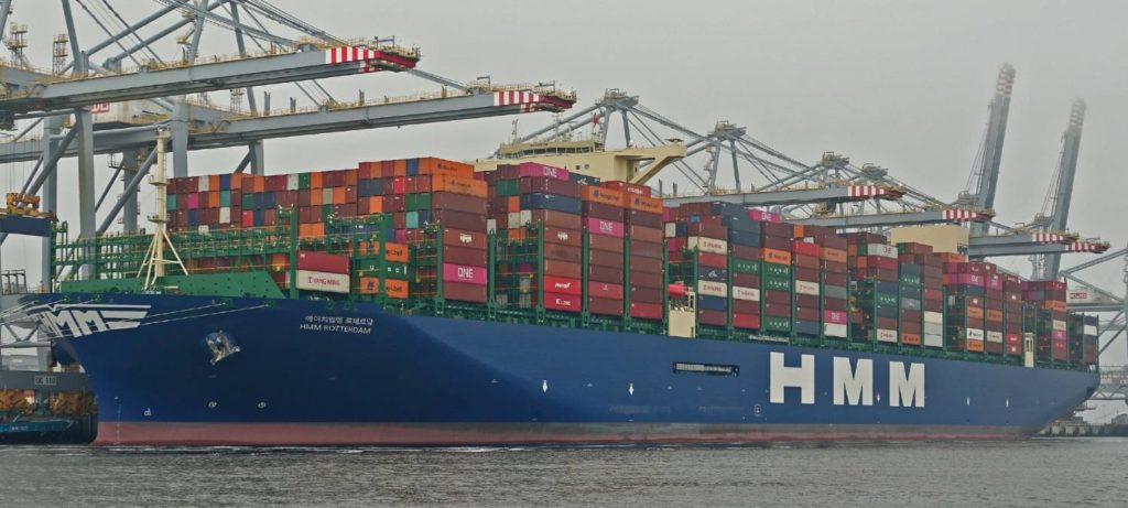 dutch container ship