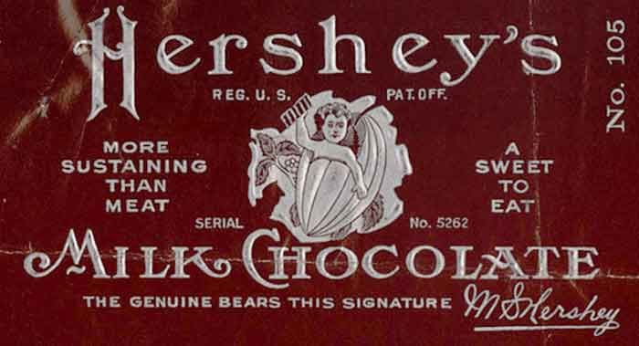 Hershey Vintage Ad