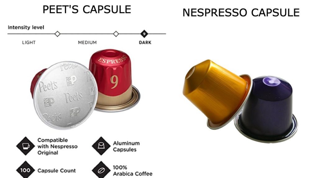 Capsule compatible Nespresso SPS