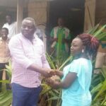 GHANAIAN COCOA FARMERS RECEIVE COCONUT SEEDLINGS IN BODI ASSEMBLY