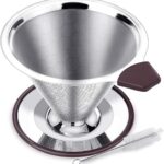 FOXAS Stainless Coffee Filter vs BODUM Pour Over